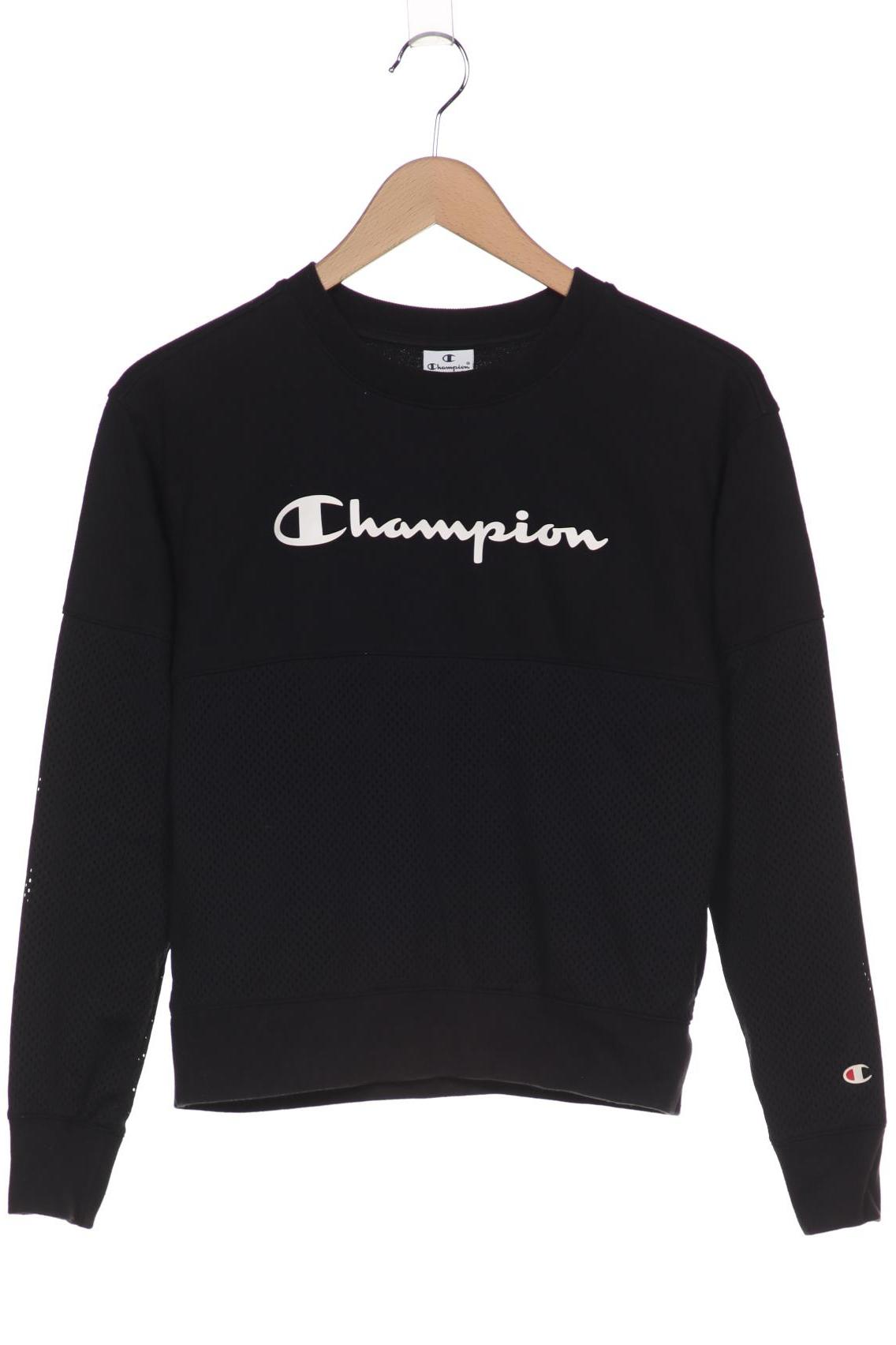 Champion Damen Sweatshirt schwarz Gr 36