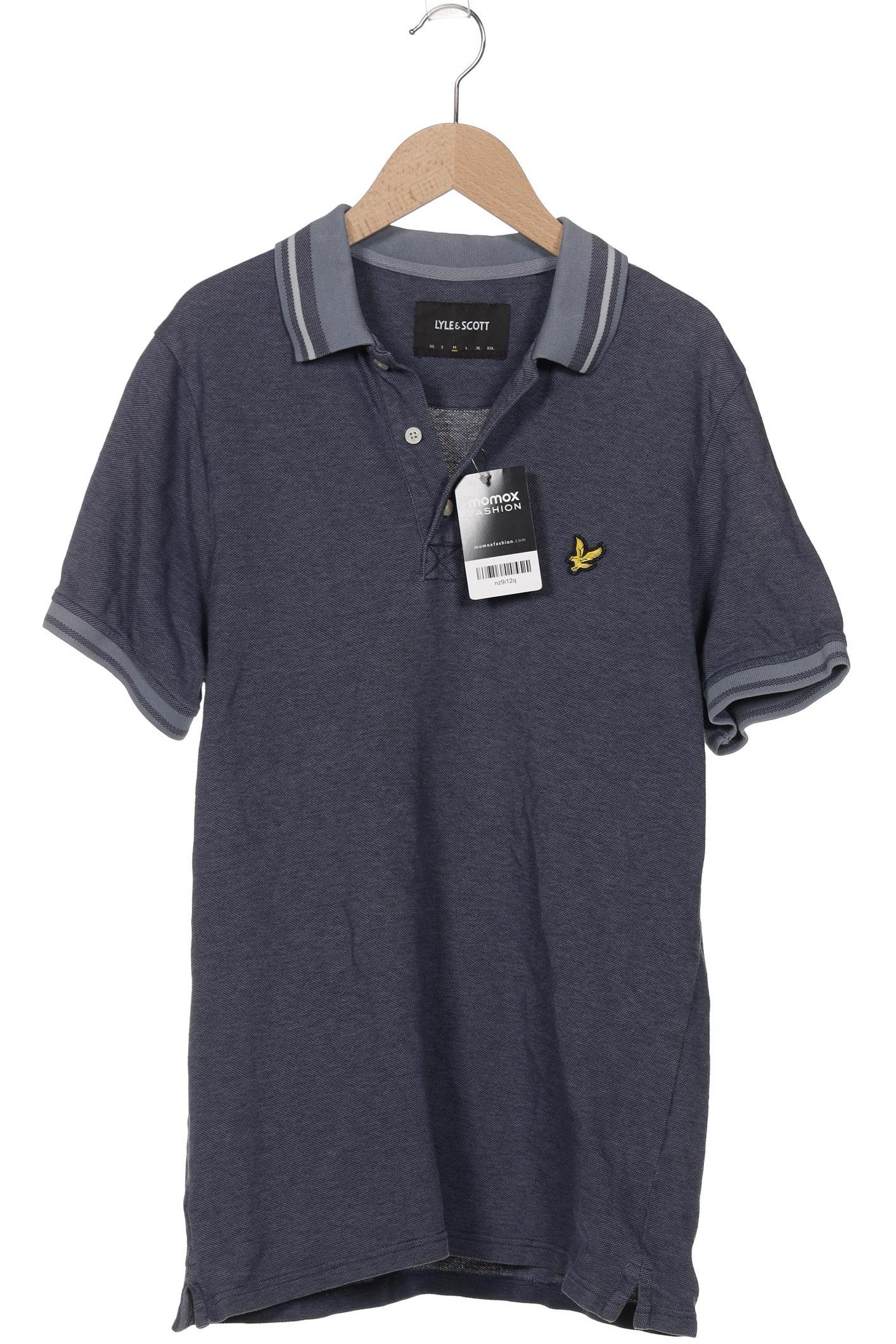 Lyle  Scott Herren Poloshirt blau Gr 48