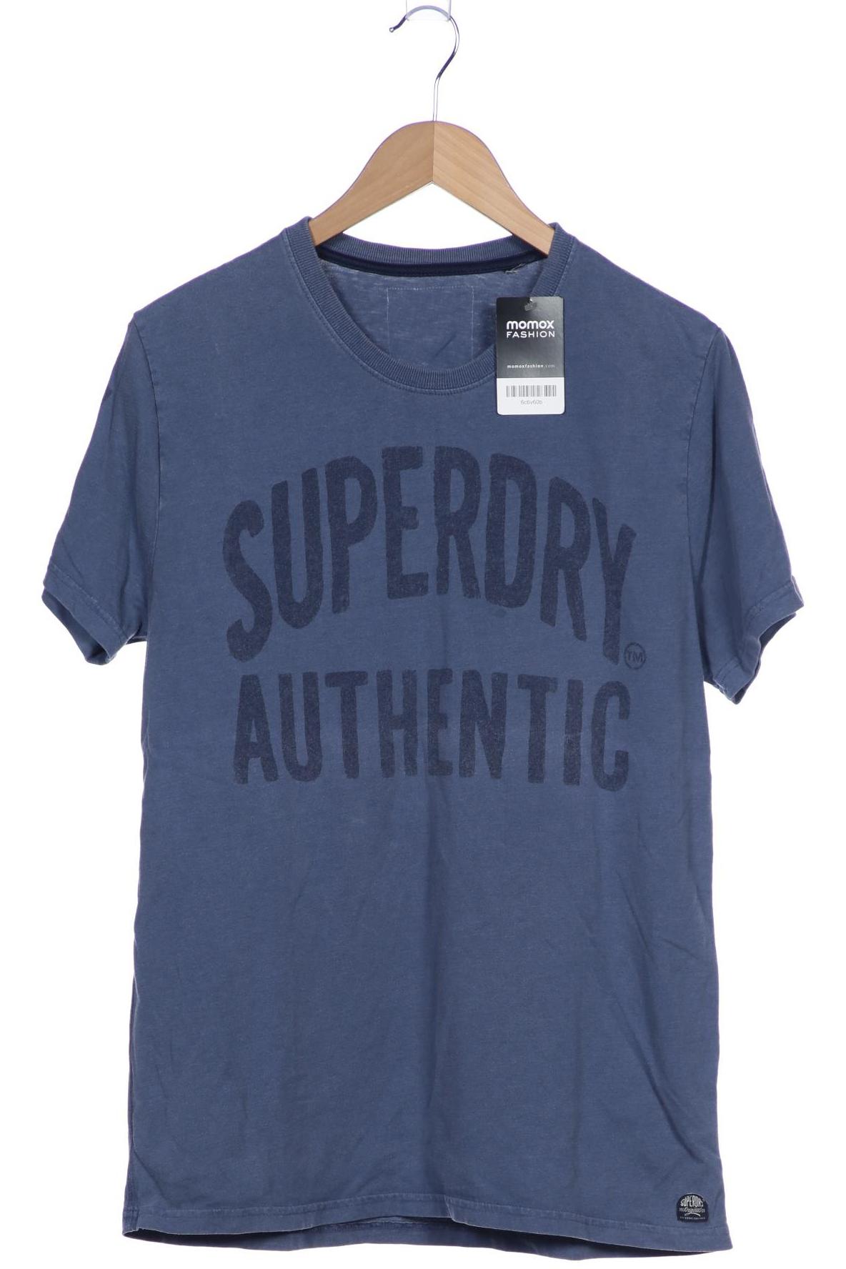 Superdry Herren T-Shirt marineblau Gr 48