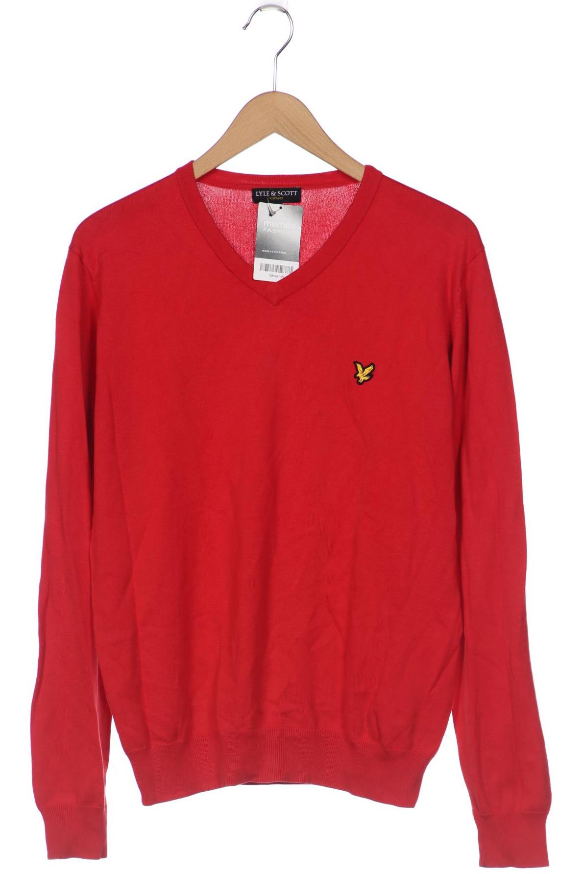 Lyle  Scott Herren Pullover rot Gr 52