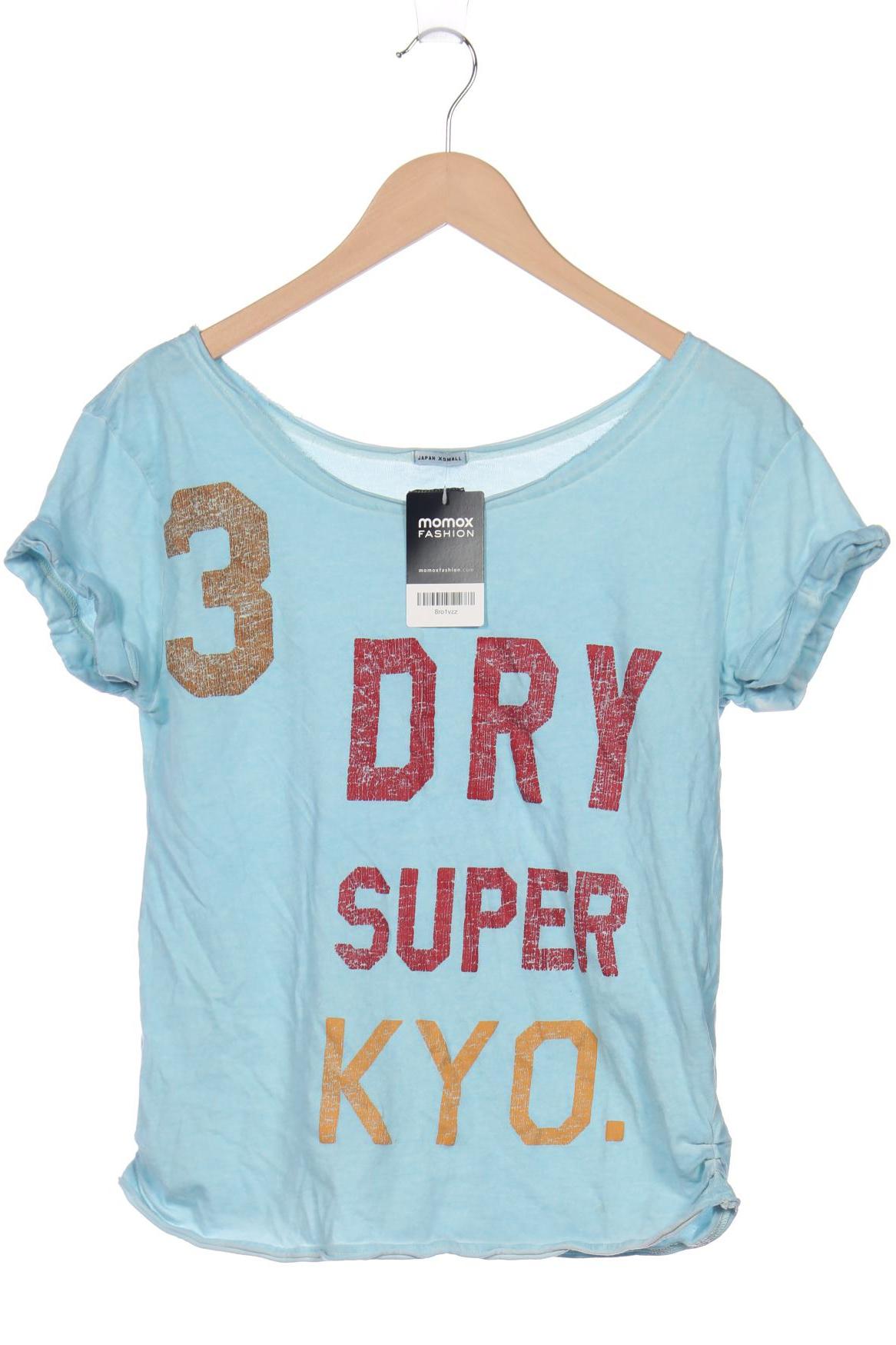 Superdry Damen T-Shirt hellblau Gr 34