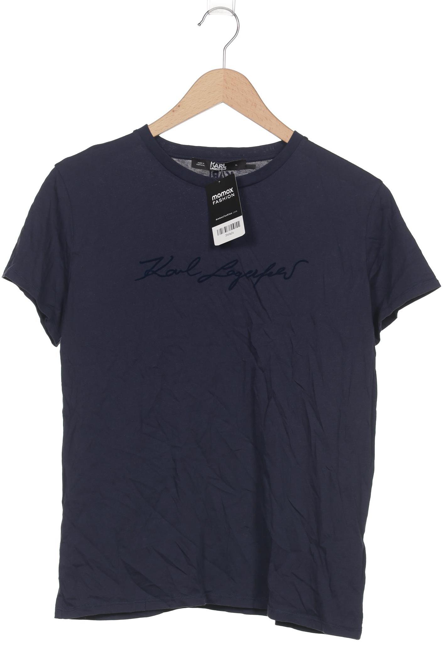 Karl by Karl Lagerfeld Damen T-Shirt marineblau Gr 44