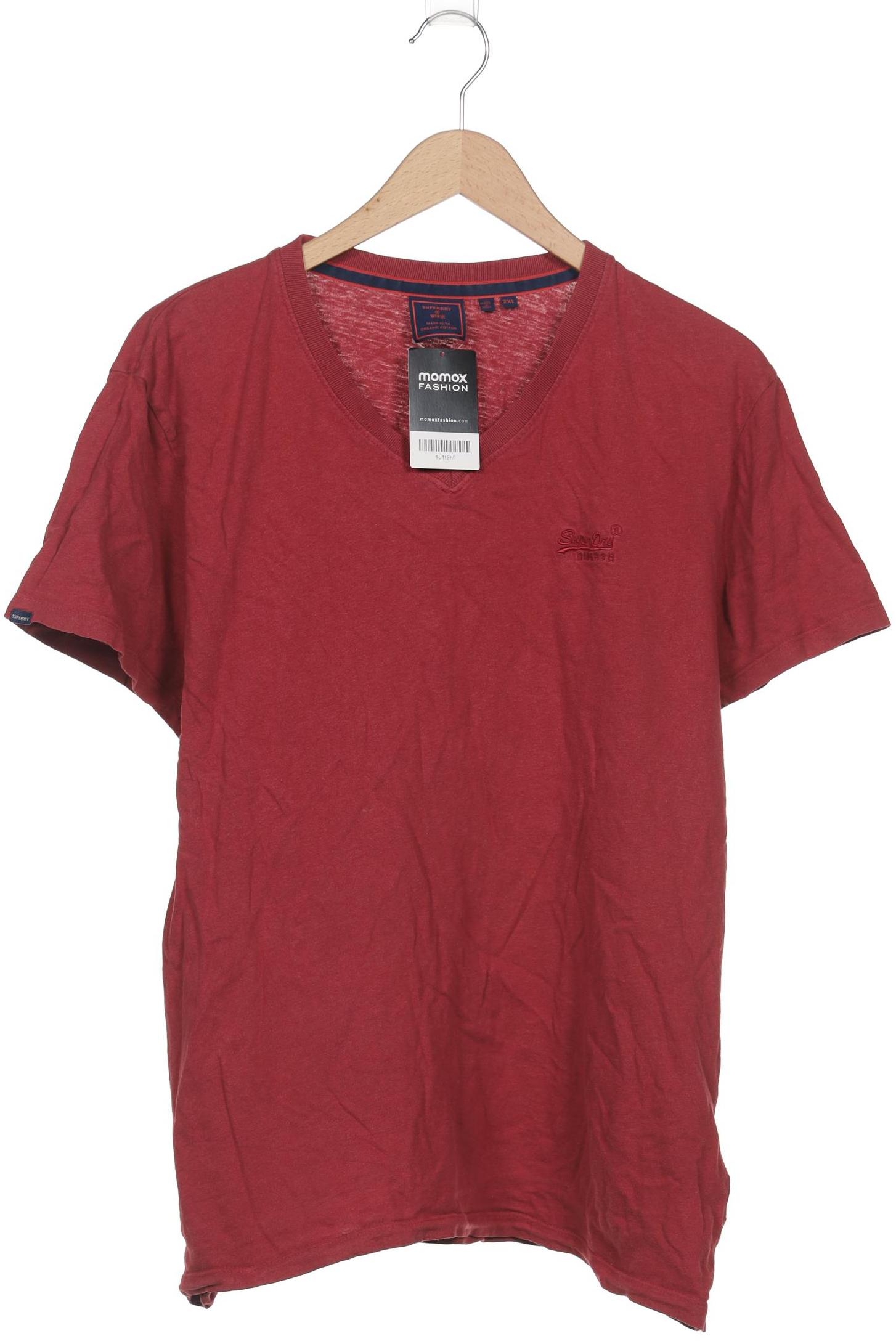 Superdry Herren T-Shirt rot Gr 56