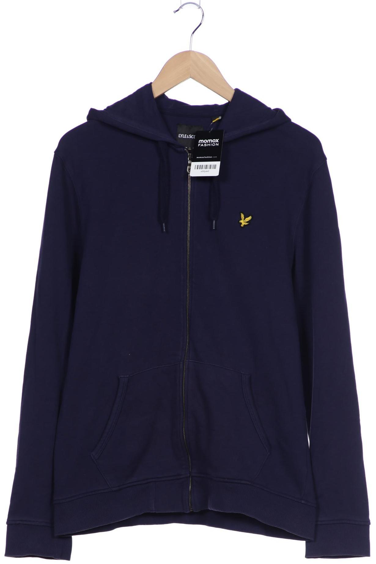 Lyle  Scott Herren Kapuzenpullover marineblau Gr 52