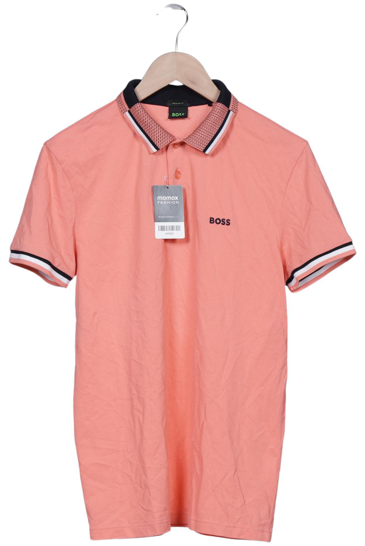 Boss Green Herren Poloshirt orange Gr 48