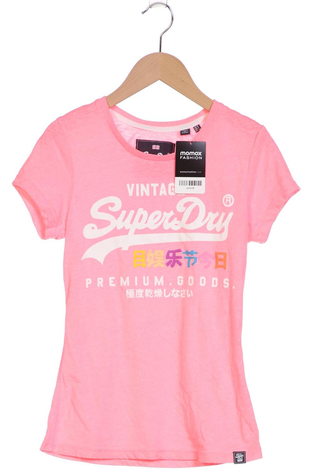 Superdry Damen T-Shirt pink Gr 36