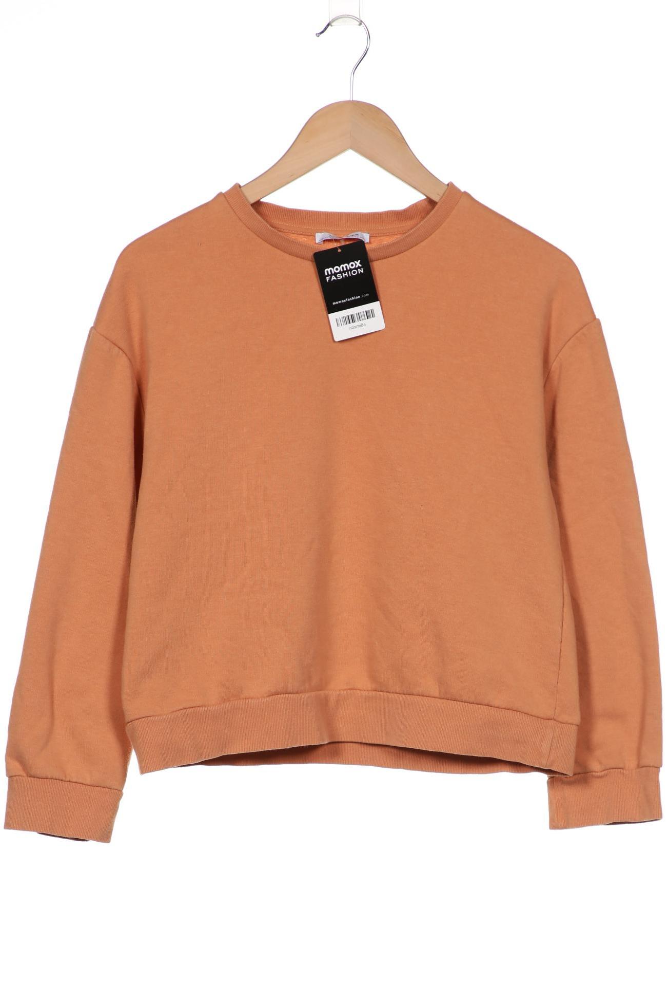 Zara Damen Sweatshirt orange Gr 36