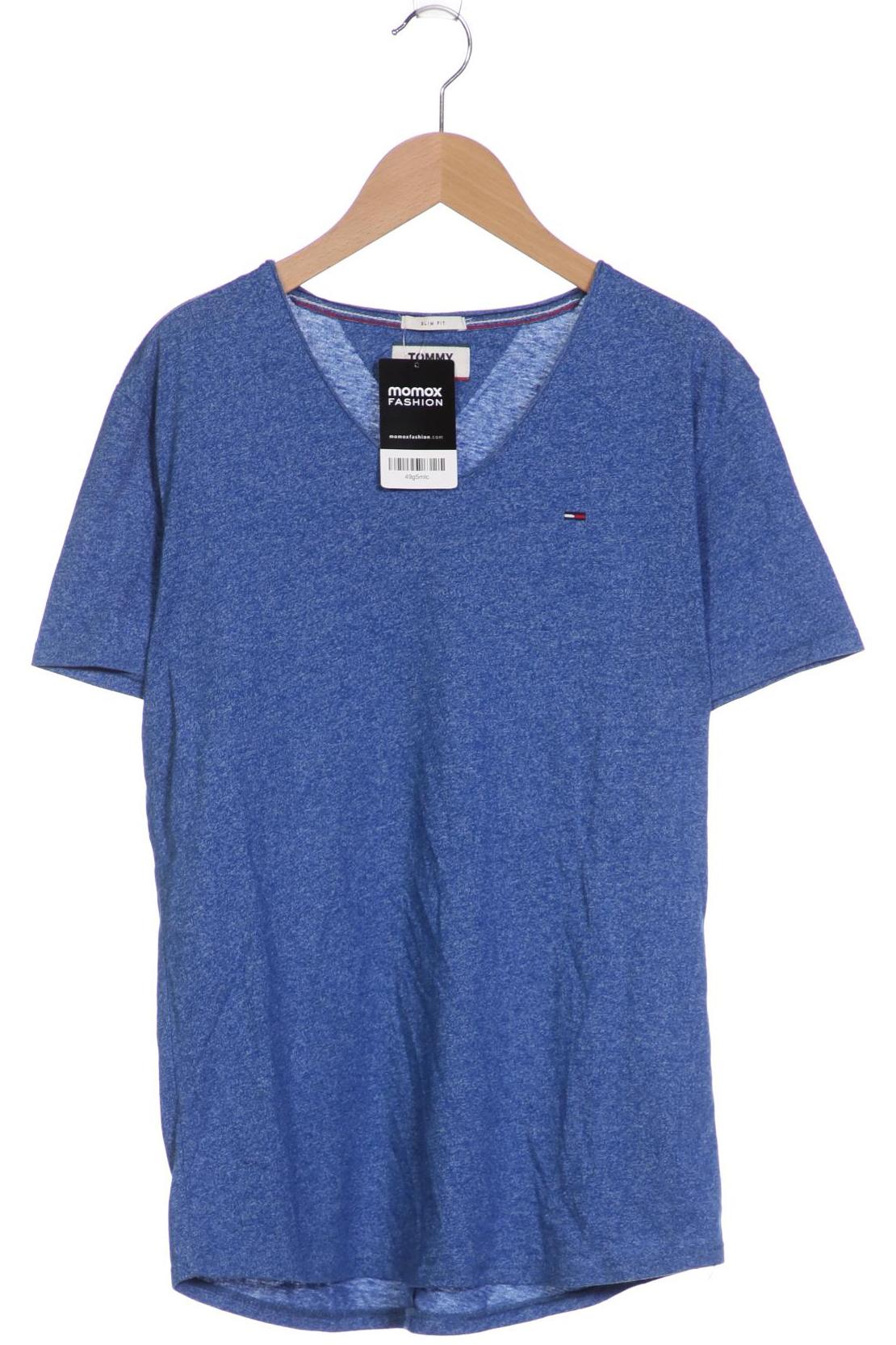 Tommy Jeans Herren T-Shirt blau Gr 46