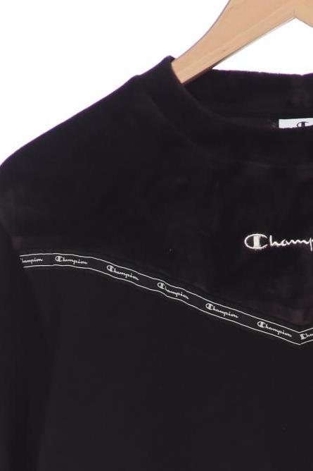 Champion Damen Sweatshirt schwarz Gr 38