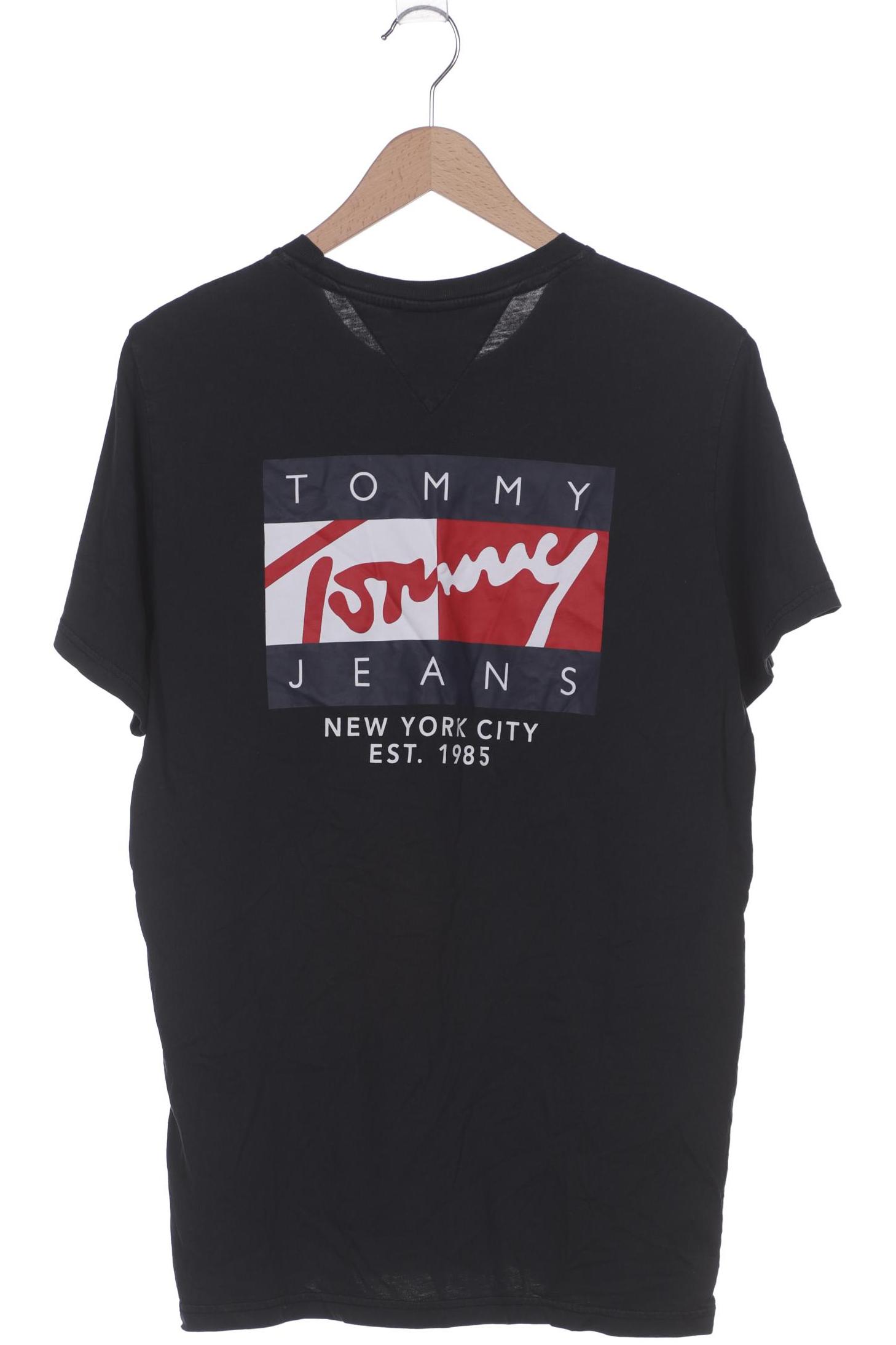 Tommy Jeans Herren T-Shirt schwarz Gr 52