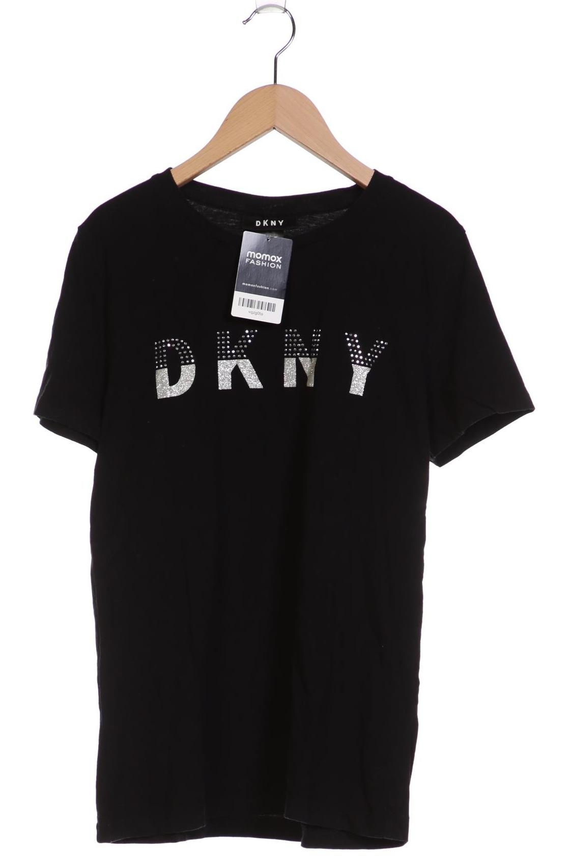 Dkny by Donna Karan New York Damen T-Shirt schwarz Gr 36