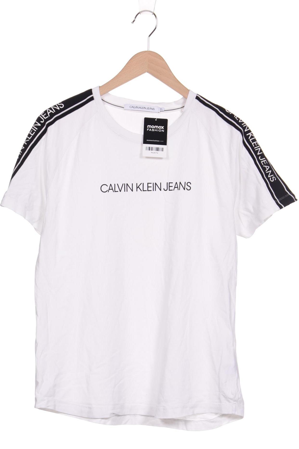 Calvin Klein Jeans Herren T-Shirt weiß Gr 54