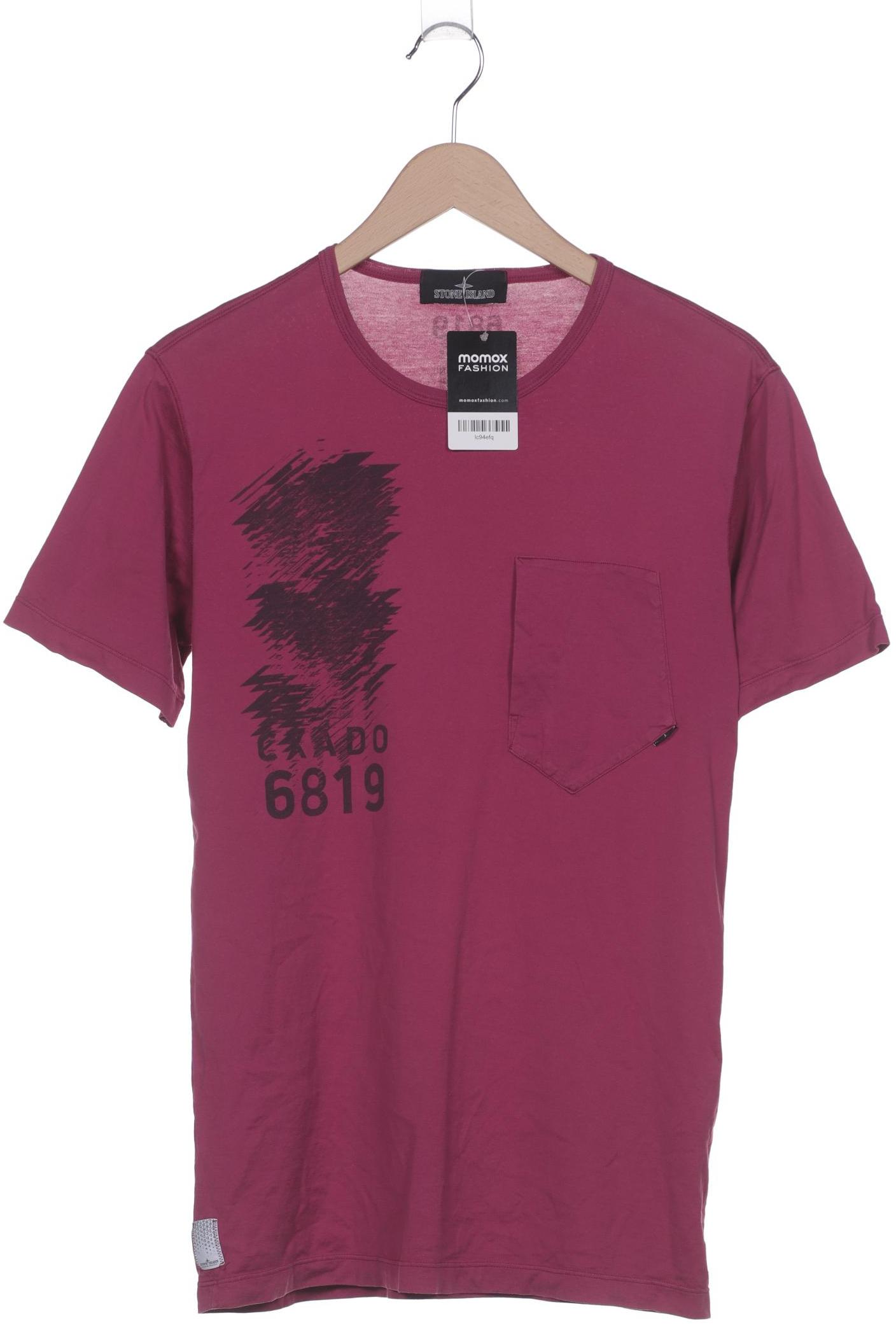 Stone Island Herren T-Shirt pink Gr 48