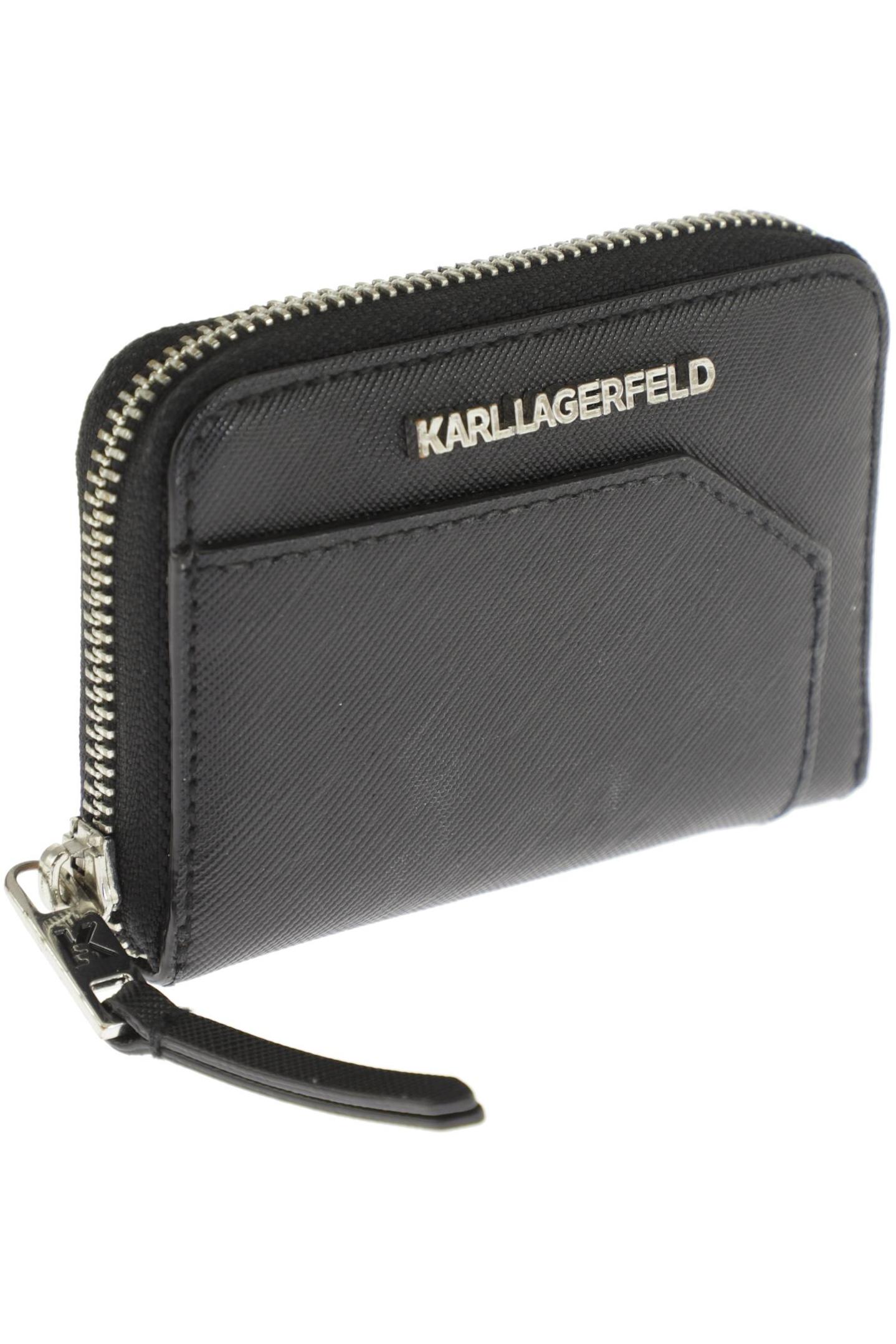 Karl by Karl Lagerfeld Damen Portemonnaie schwarz Gr