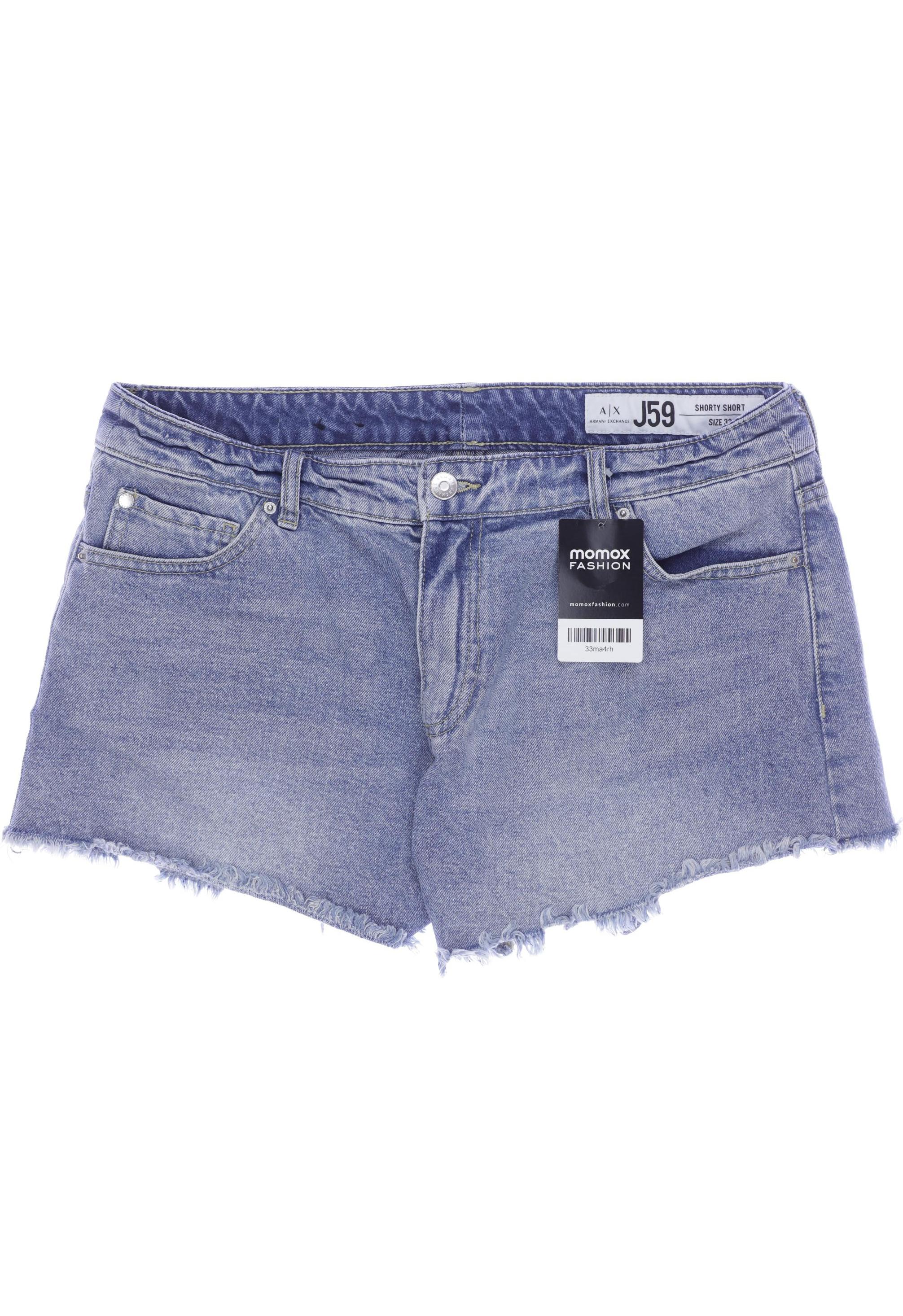 AX Armani Exchange Damen Shorts blau Gr 33