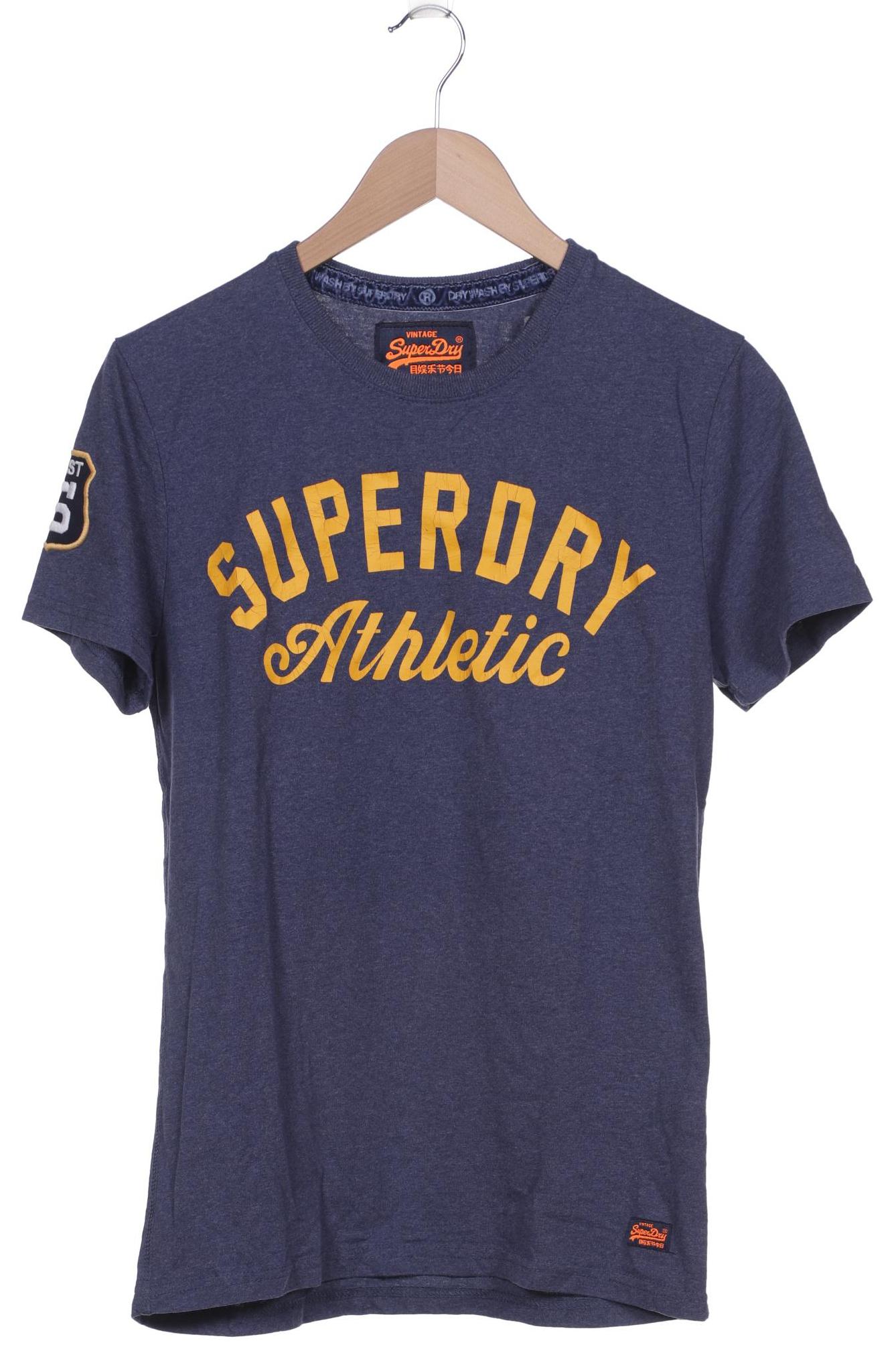 Superdry Herren T-Shirt marineblau Gr 48