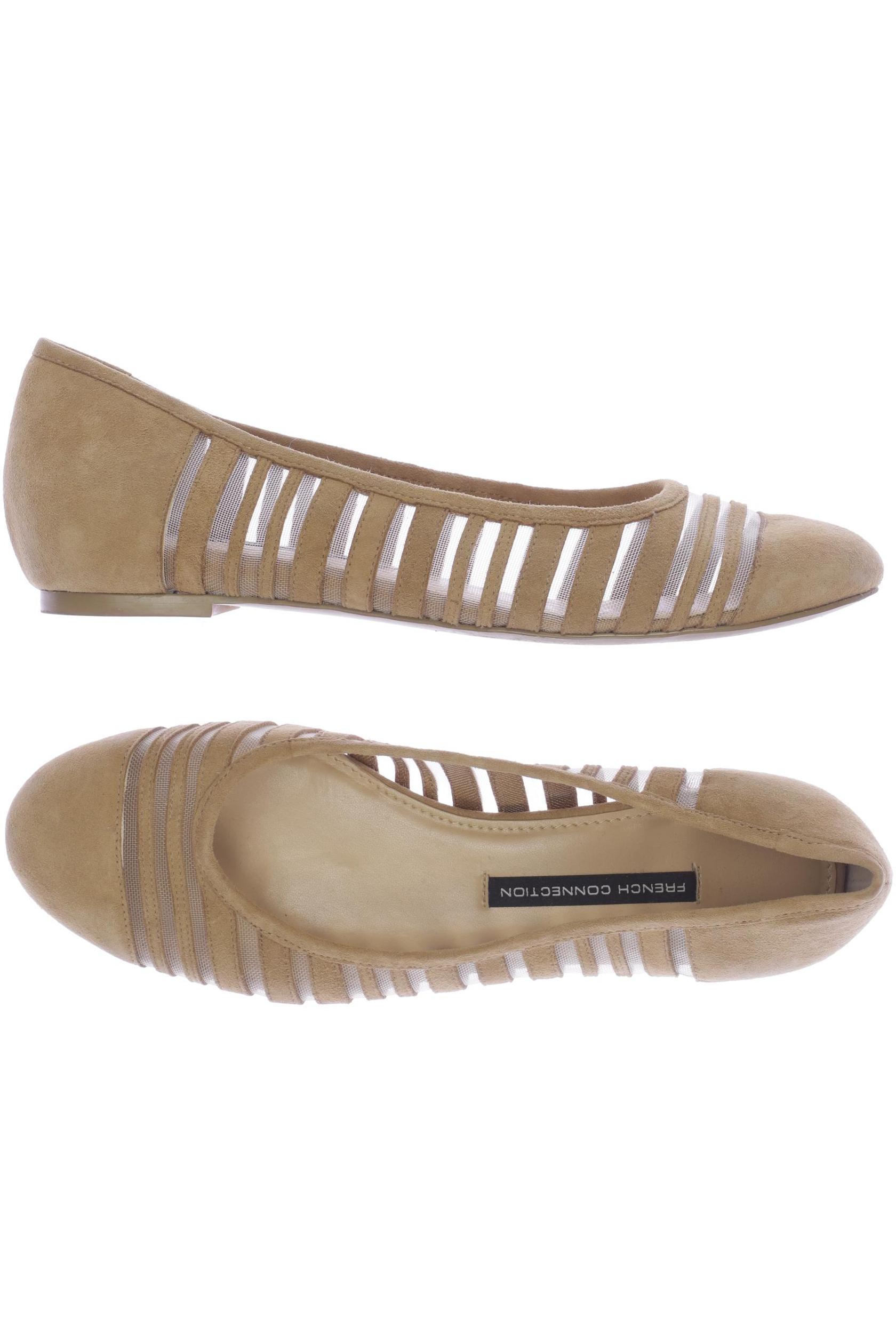 French Connection Damen Ballerinas beige Gr 40