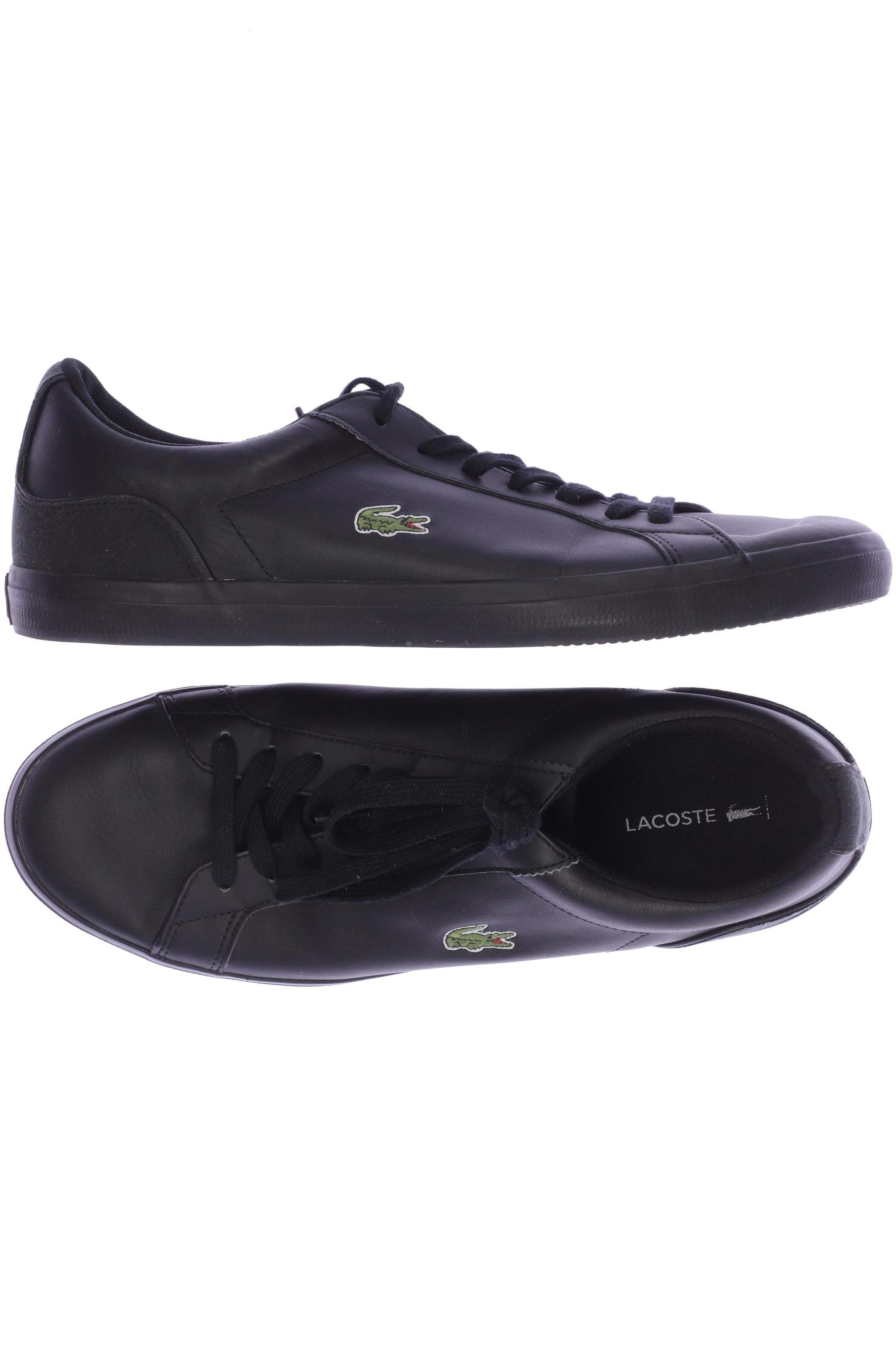 Lacoste Herren Sneakers schwarz Gr 45