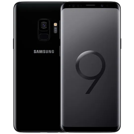 Samsung Galaxy S9 64 GB Midnight Black  -  Brugt - Rimelig stand