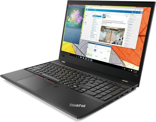 Lenovo ThinkPad T580 i7-8550U 15.6" 16 GB 128 GB SSD Bakgrundsbelyst tangentbord FHD FP Win 11 Pro DE