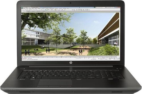 HP ZBook 17 G3 i5-6440HQ 173" 16 GB 512 GB SSD Bakgrundsbelyst tangentbord HD+ Win 10 Pro ES