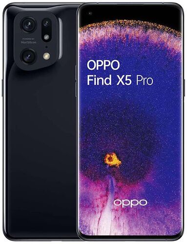 Oppo Find X5 Pro 5G 12 GB 256 GB Dual-SIM Glaze Black