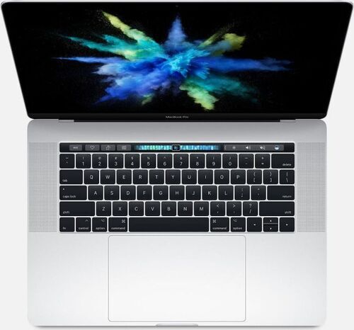 Apple MacBook Pro 2017 154" Touch Bar 28 GHz 16 GB 256 GB SSD Radeon Pro 555 silver nytt batteri FI