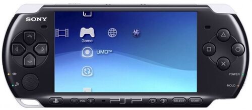 Sony PlayStation Portable (PSP) Slim  Lite 3004 2 GB svart