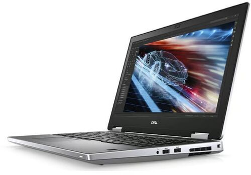 Dell Precision 7540 i7-9850H 15.6" 32 GB 512 GB SSD 4K WiFi + BT Bakgrundsbelyst tangentbord Nvidia Quadro T2000 silver Win 11 Pro DE