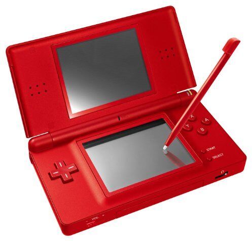 Nintendo DS Lite röd