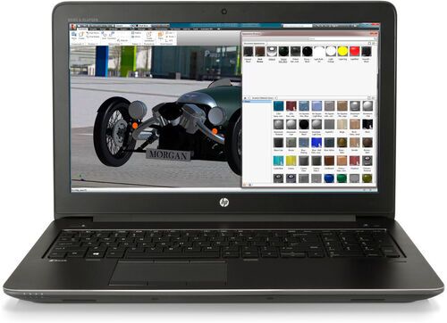 HP ZBook 15 G4 i7-7820HQ 156" 16 GB 512 GB SSD FHD M2200 Bakgrundsbelyst tangentbord Win 10 Pro DE