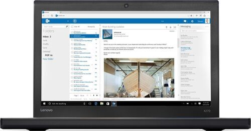 Lenovo ThinkPad X270 i5-6300U 12.5" 8 GB 180 GB SSD WXGA Win 10 Pro DE