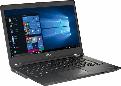 Fujitsu Lifebook U7410 i5-10310U 14" 16 GB 512 GB SSD FHD Webcam Bakgrundsbelyst tangentbord Win 11 Pro DE