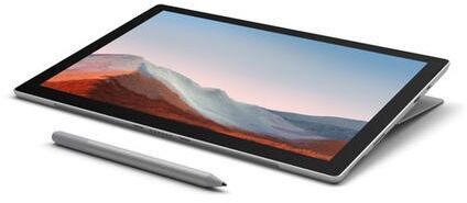 Microsoft Surface Pro 7 (2019) i5-1035G4 123" 8 GB 128 GB SSD kompatibel stylus Win 10 Pro Platin