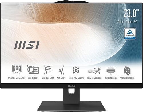 MSI Modern AM242P 12M 23.8" i7-1260P 16 GB 512 GB SSD Win 11 Home svart US