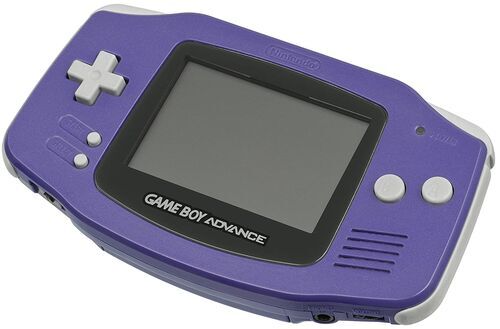 Nintendo Game Boy Advance lila