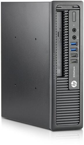 HP EliteDesk 800 G1 USDT i5-4430S 8 GB 128 GB SSD Win 10 Pro