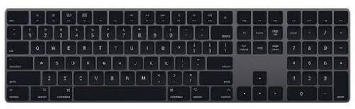 Apple Magic Keyboard 2017 med numerisk del rymdgrå IT