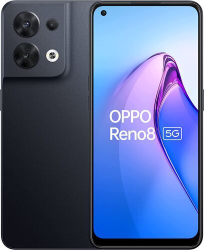 Oppo Reno 8 5G 8 GB 256 GB Shimmer Black