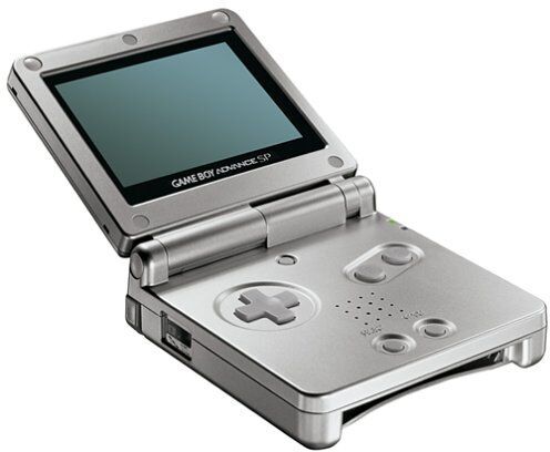 Nintendo Game Boy Advance SP silver