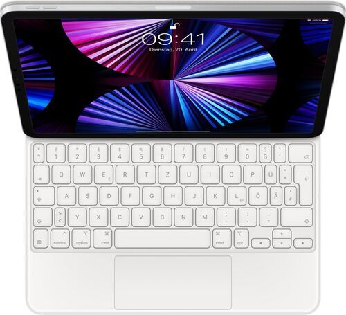 Apple Magic Keyboard (iPad) iPad Pro 11" 2021 (MJQJ3LB/A) vit US