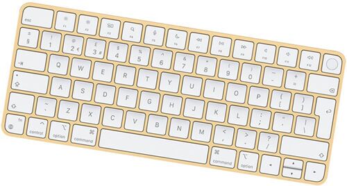 Apple Magic Keyboard 2021 Touch ID gul DE