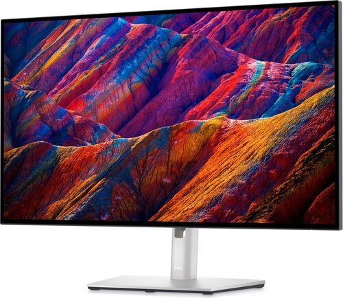 Dell UltraSharp U2723QE 27" med stativ silver/svart