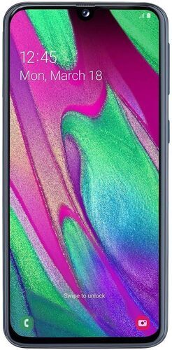 Samsung Galaxy A40 64 GB Dual-SIM svart