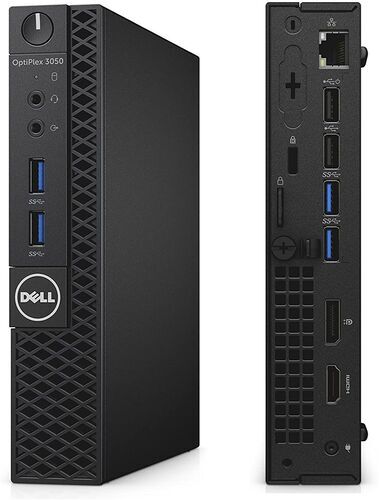 Dell OptiPlex 3050 Micro Intel 6th Gen i3-6100T 8 GB 128 GB SSD Win 10 Pro