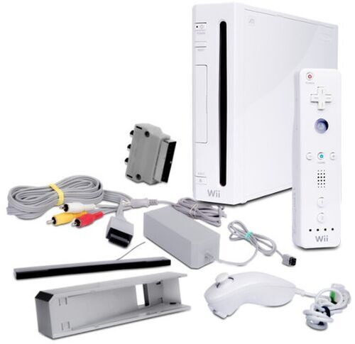 Nintendo Wii Nunchuck Fjärrkontroll vit