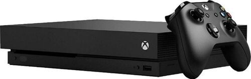 Microsoft Xbox One X inkl. Spel svart 1 TB 1 Controller Forza Horizon 4 (DE Version)