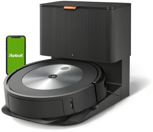 iRobot Roomba j7+ Robotdammsugare svart/silver