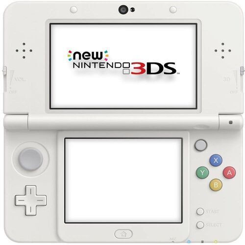 New Nintendo 3DS inkl Spel vit Super Mario 3D Land