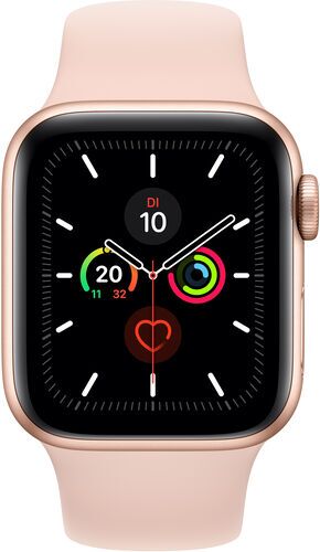 Apple Watch Series 5 (2019) 40 mm Aluminum GPS guld Sportband rosa